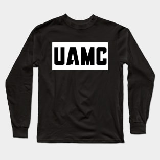 Ultimate Action Movie Club - Block UAMC Logo Long Sleeve T-Shirt